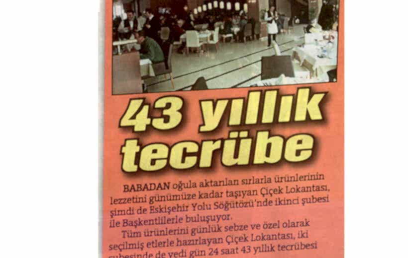 Çiçek Lokantası