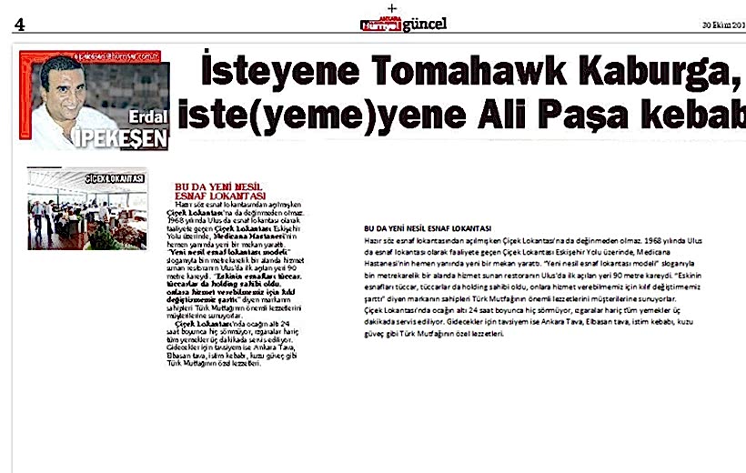 Çiçek Lokantası