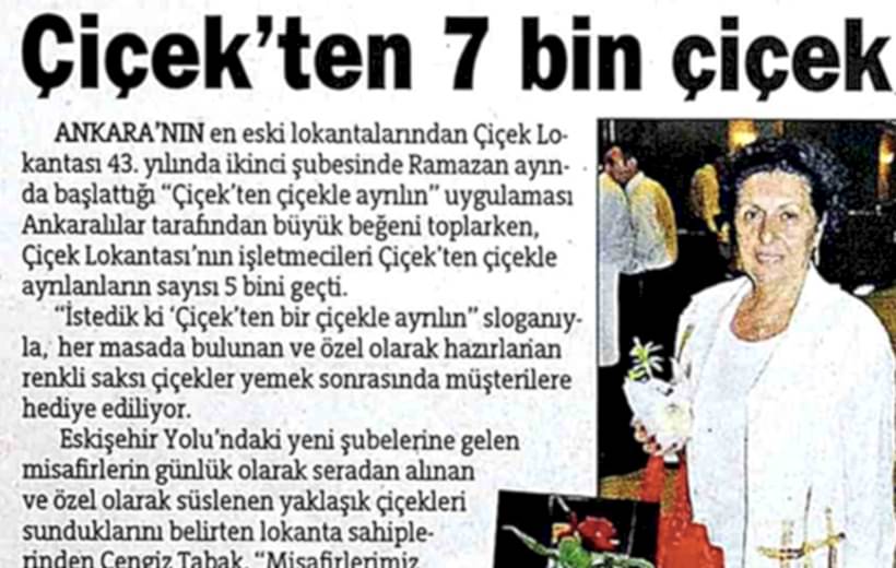 Çiçek Lokantası
